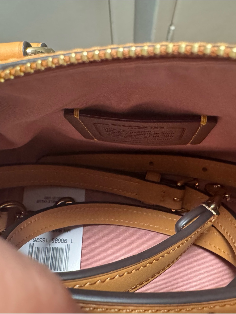 Coach Mini Rowan Powder Pink - Picture 4 of 9